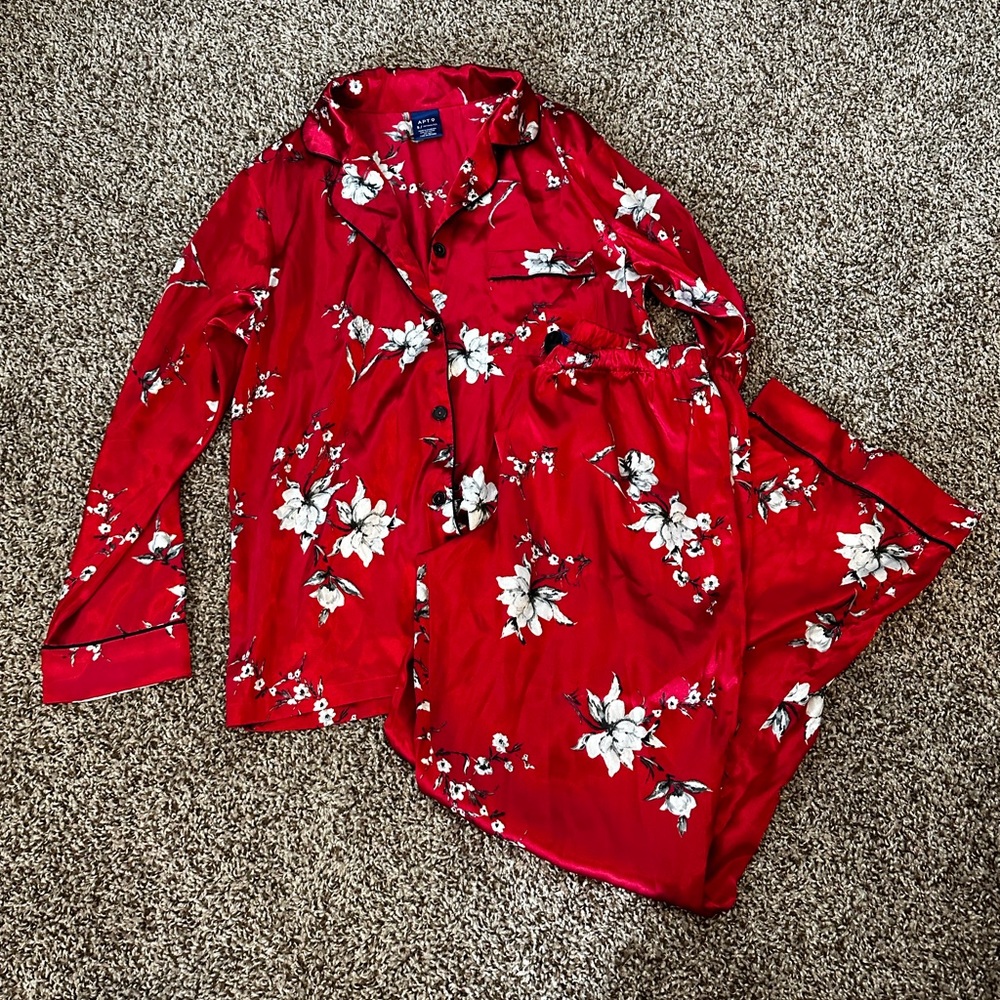 Silky Pajama Set
